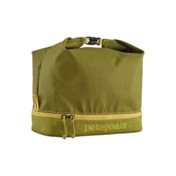 Patagonia Recycled Polyester Toiletry Bag, Storage Bag Unisex Grass Green