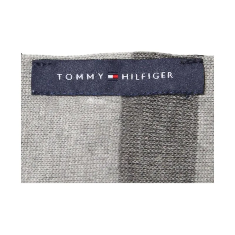 Tommy Hilfiger Acrylic Knit Scarves Men's Gray-3