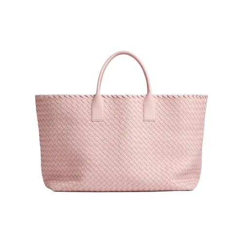 Bottega Veneta Lambskin Tote Bag Shopping Bag Handbag Men's Pink