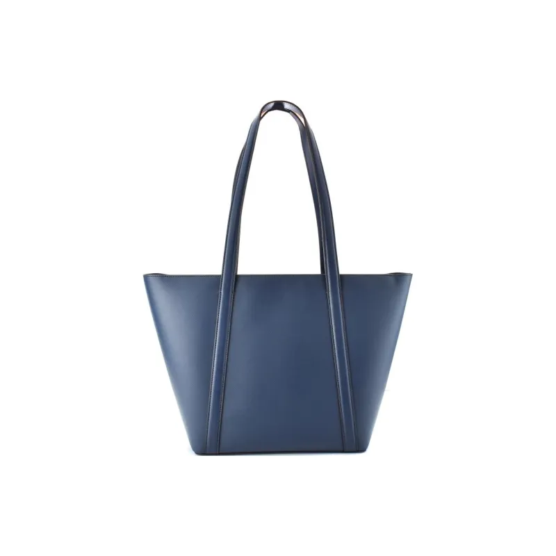 MICHAEL KORS Synthetic Leather Tote Bag, Shopping Bag, Shoulder Bag Regular Women's Marine Blue-1