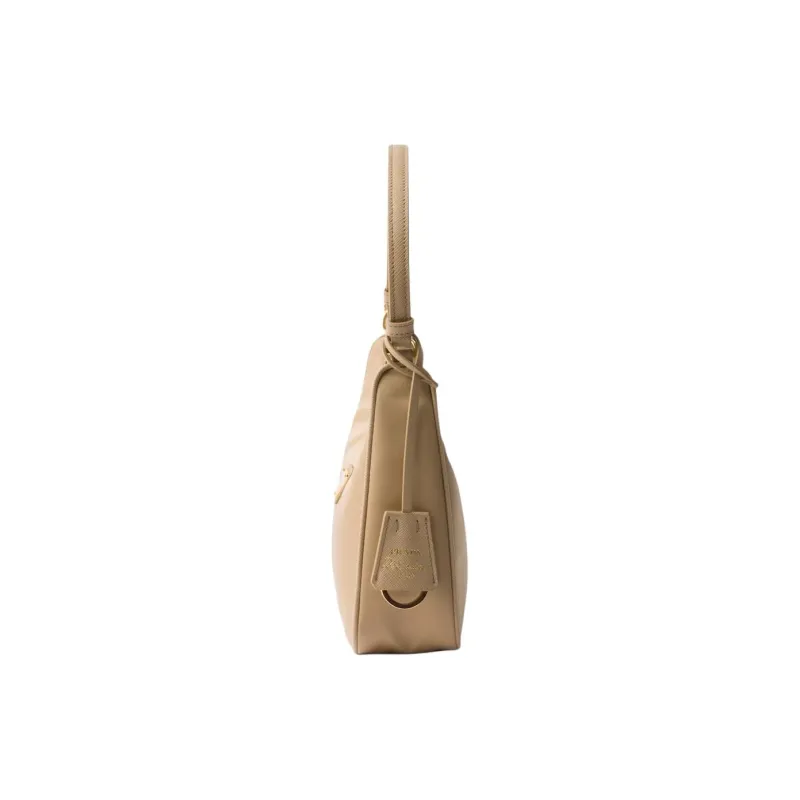 PRADA Re Edition Recycled Polyamide Handbag Mini Women's Camel-2