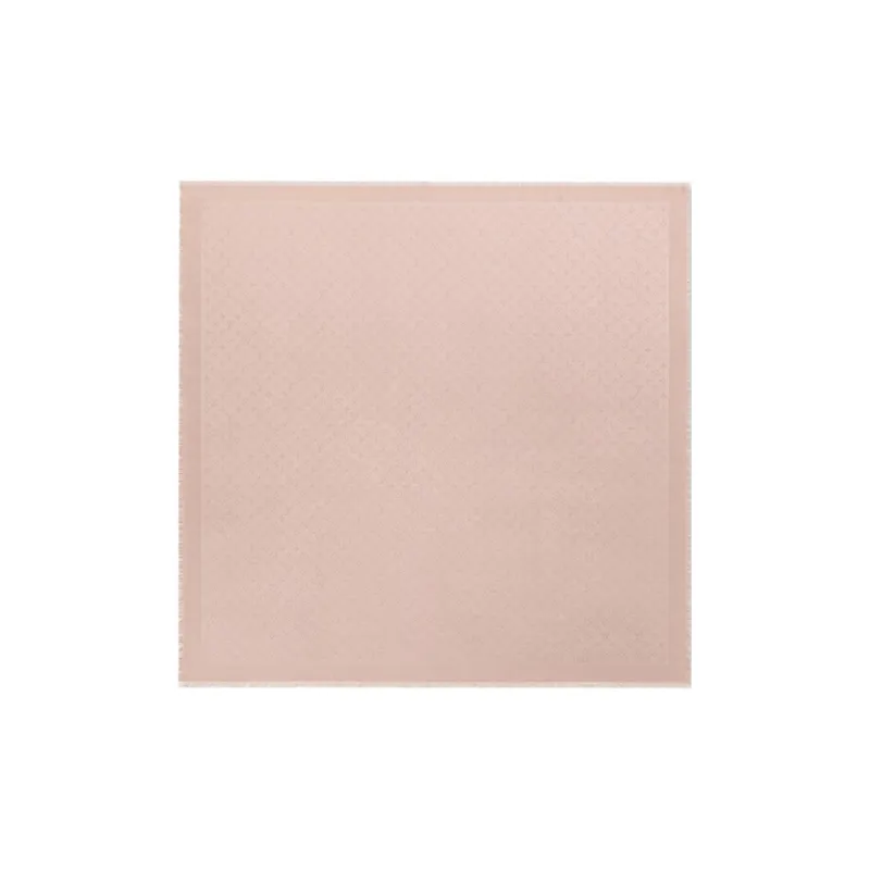 LOUIS VUITTON Silk Shawls Unisex Pink-0