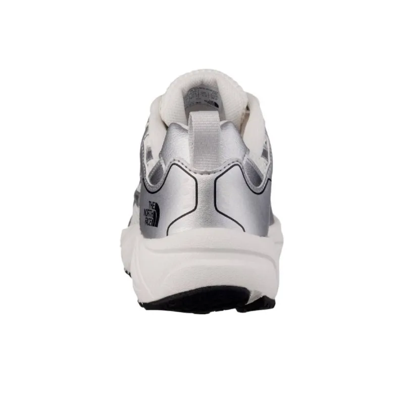 THE NORTH FACE Anti Slip Wear Resistant Low Top Casual Shoes Unisex Silver White-3
