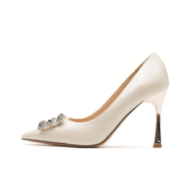 Than Than Me Slim Heel High Heels Women's-4