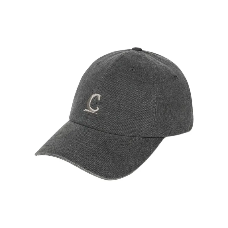 COVERNAT Cotton Baseball Caps Unisex Charcoal Gray-0