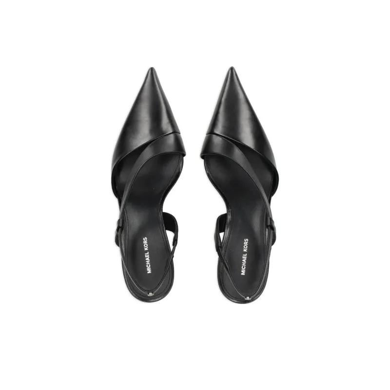 MICHAEL KORS Jaida Slim Heel High Heels 8cm Women's Black-4