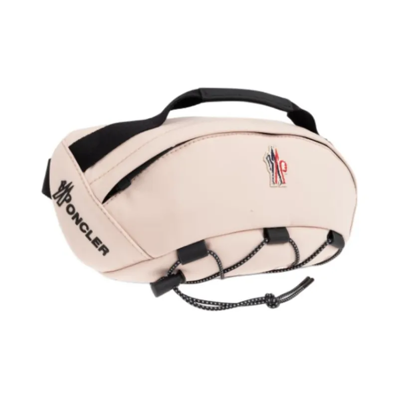 Moncler Grenoble Series Fabric Fanny Pack Women's Pink-1