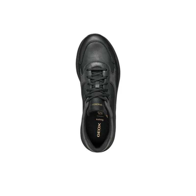GEOX Spherica Actif X1 Low-Top Casual Shoes Men's Black-6