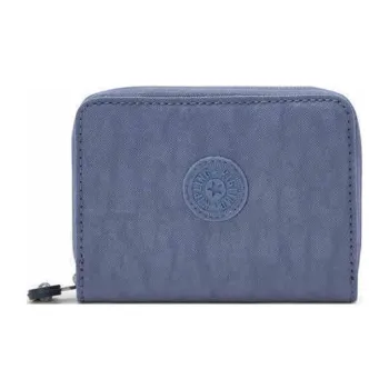 Kipling Polyamide Wallet Mini Unisex Gray Blue Purple/3D Blue Beige Monogram