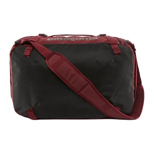 Patagonia Recycled Polyester Backpack Unisex Red & Black