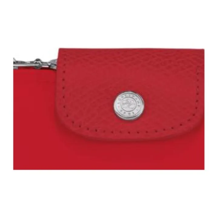 LONGCHAMP Le Pliage Recycled Polyamide Canvas Coin Purse Women's Tomato Red-2