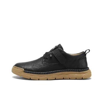 G.N.SHIJIA Black Gold Ox Collection Low Top Casual Shoes Men's