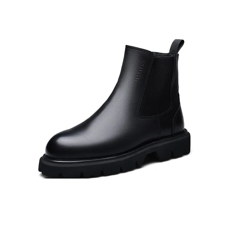 PARDASAUL Short Chelsea Boots Men's Black-1