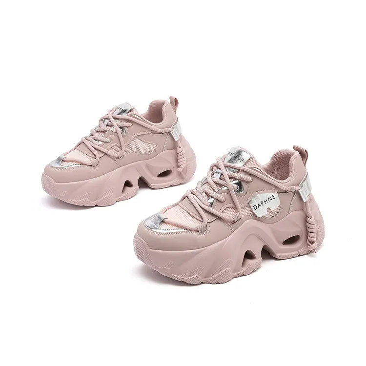 DAPHNE Anti-Slip Wear-Resistant Low-Top Chunky Sneakers Women's-9