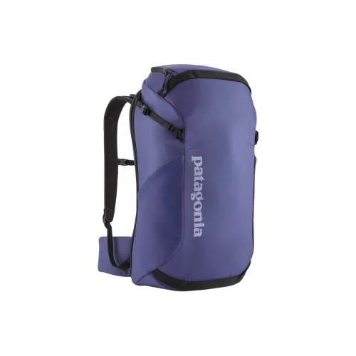 Patagonia External Mountaineering Bag Outdoor Bag Recycled Nylon 32L Solstice Purple Unisex