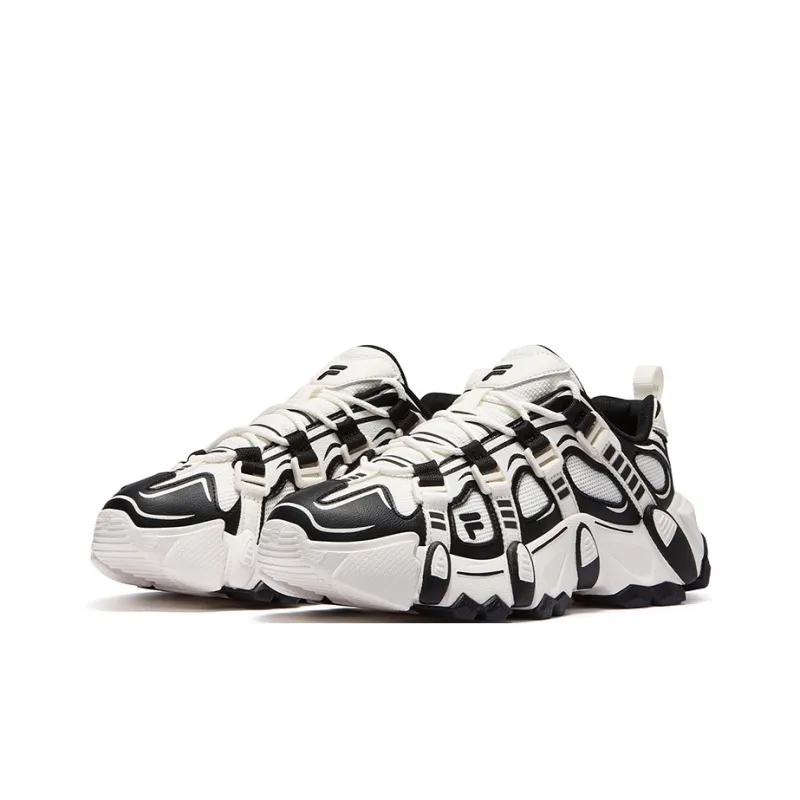 FILA FUSION EXOCET Mountains Shoes Chunky Sneakers Women's Low Top Black-2