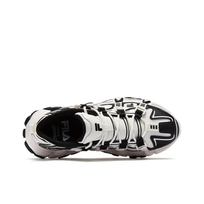 FILA FUSION EXOCET Mountains Shoes Chunky Sneakers Women's Low Top Black-3