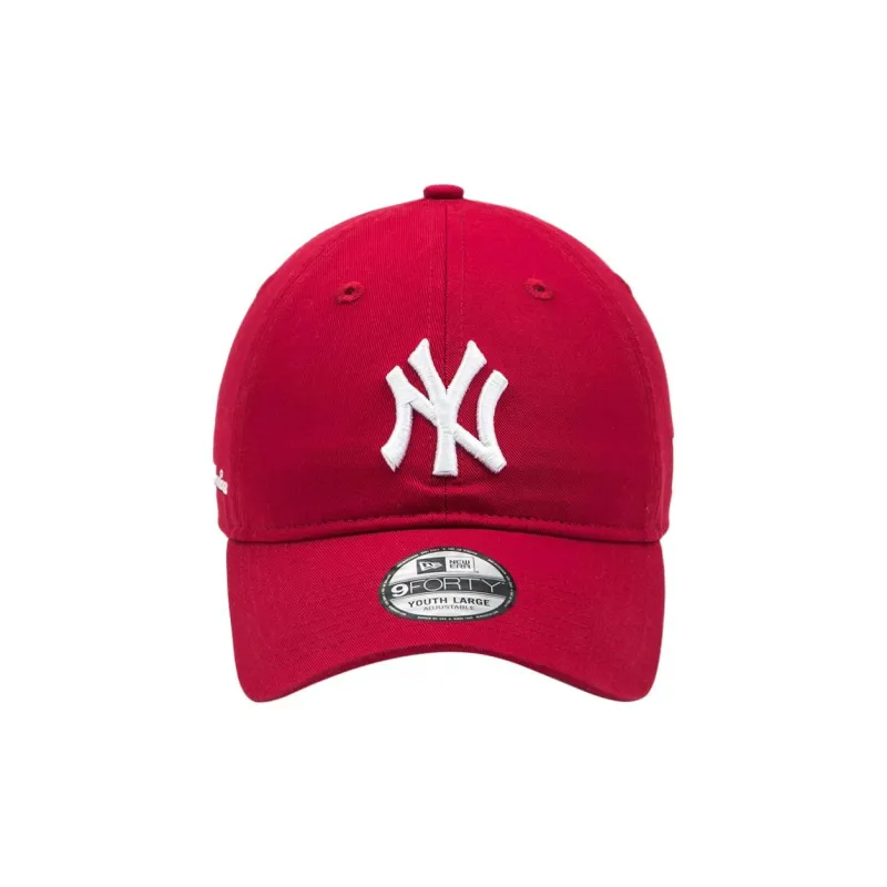 New Era 100% Cotton Baseball Caps Kids' Red-1