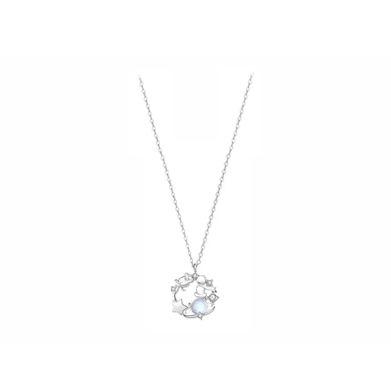 CHINA GOLD S925 Silver Necklaces Women's-0