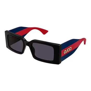 GUCCI Plastic Irregular Shape Sunglasses Unisex Multicolor