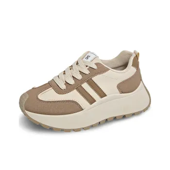 YUZHAOLIN Anti Slip And Wear Resistant Height Increasing Low Top Chunky Sneakers Women's