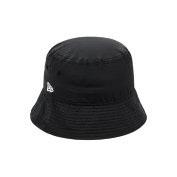 New Era Nylon Bucket Hats Unisex Black