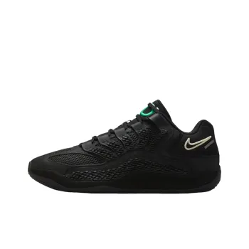 Nike Anti Slip Wear Resistant Low Top Basketball Shoes Men's Black