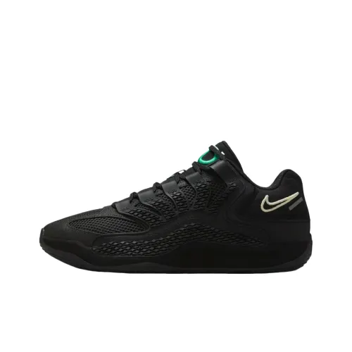 Nike Anti Slip Wear Resistant Low Top Basketball Shoes Men's Black