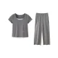 [Pants Style]Women's-Stars Gray