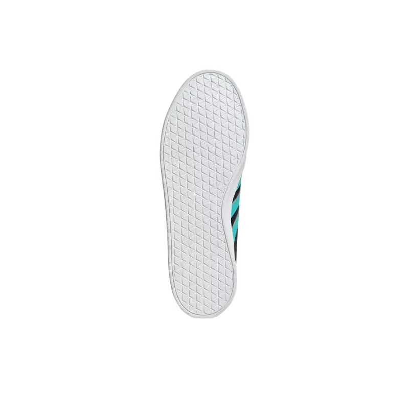 Adidas Vl Court Mercedes AMG Petronas Formula One Team Core Black Semi Mint Rush Cloud White-3