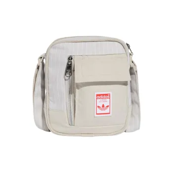 Adidas Originals Polyester Shoulder Bag Crossbody Bag Small Size Unisex Oxide Aluminum
