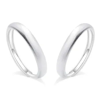 JOYDINNY S999 Fine Silver Rings Unisex