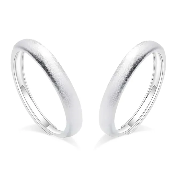 JOYDINNY S999 Fine Silver Rings Unisex-0