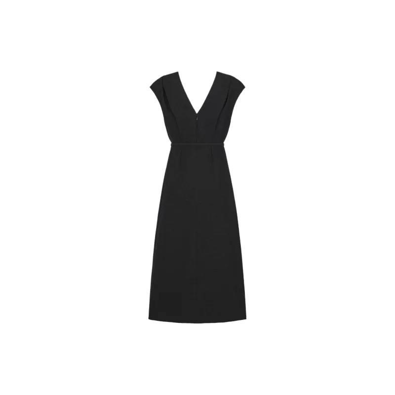 DIOR SS25 Spring Summer Ready to Wear Collection Sleeveless Dress Women's Black-1