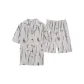 Print Gray White