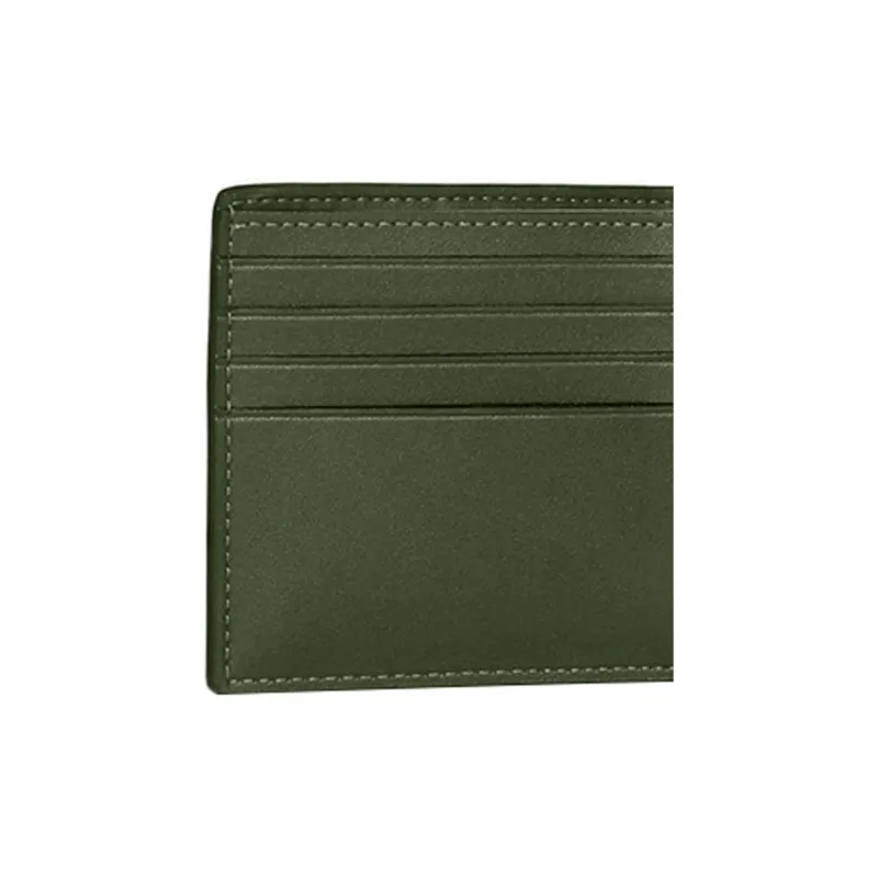 COACH 3 IN 1 Wallet Calfskin 3 in 1 Card Holder, Wallet Mini Men's Dark Green-2