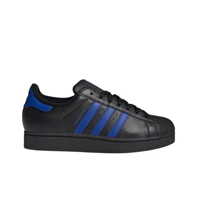 Adidas Superstar Ii Core Black Blue Cloud White-1