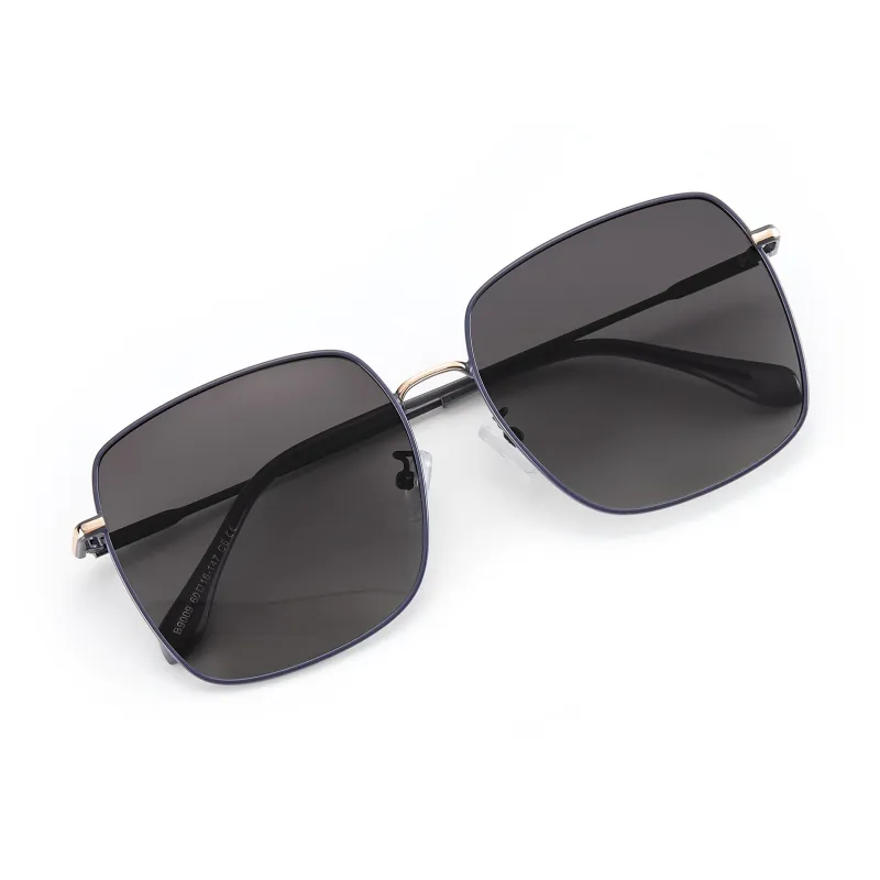 CLARKIA FLOWER Alloy Square Sunglasses Unisex-7