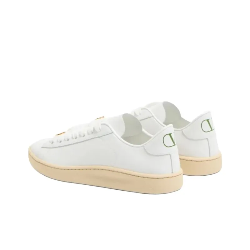 Valentino Royco Low Top Skateboard Shoes Women's White-3