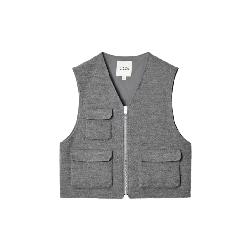 COS Vests Men Gray-0