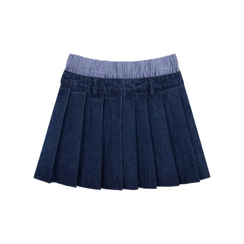UNIFREE Denim Short Skirts Women's-5