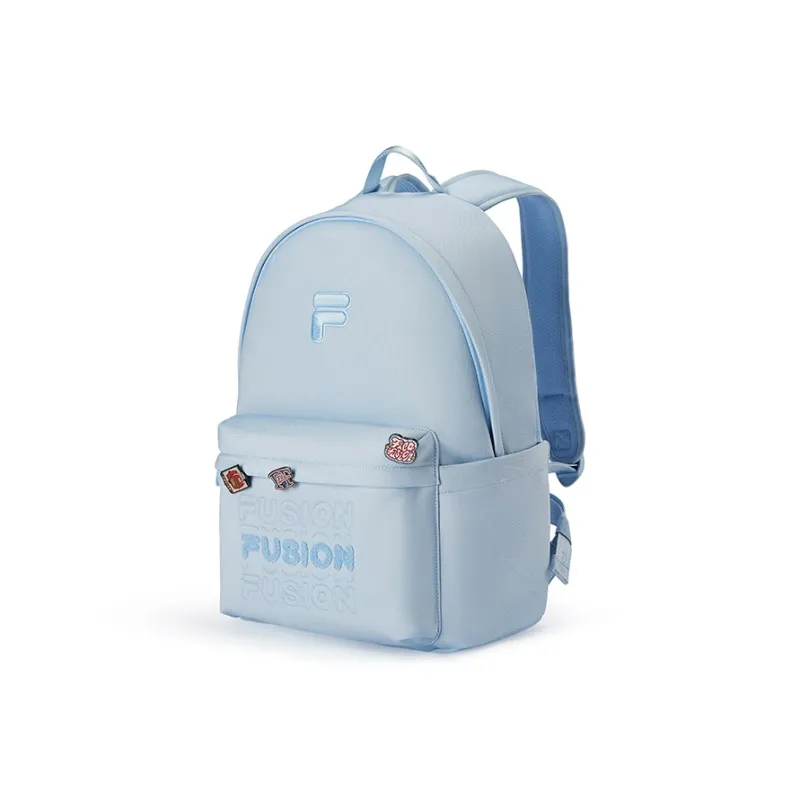 FILA FUSION Fabric Backpack Extra Small Unisex Light White Blue-2