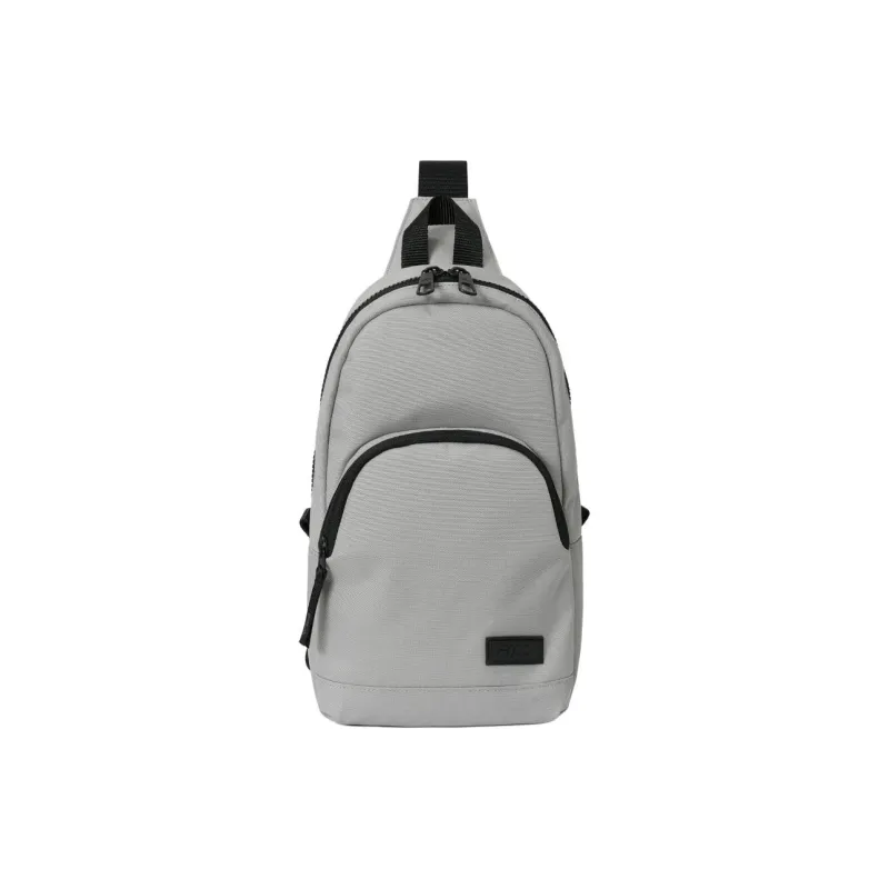 FILA Polyester Sling Bag Men's Gray-0