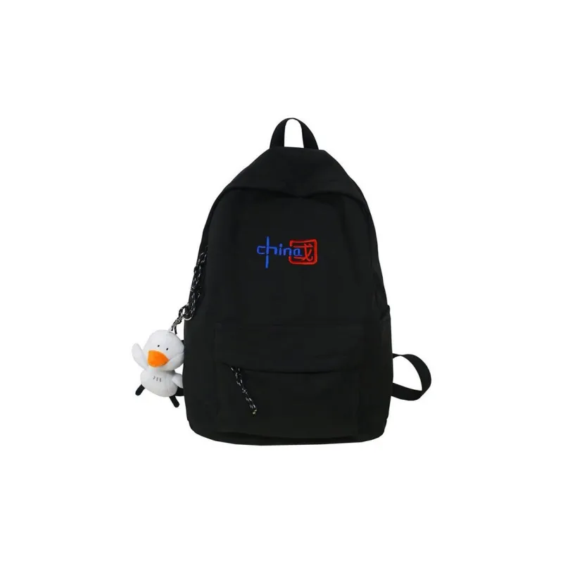 Techson Nylon Backpack Unisex Multicolor-7