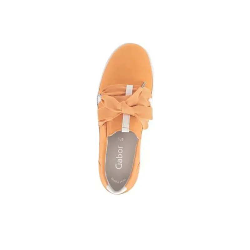 Gabor Fashion Low Top Casual Shoes Unisex Orange-3
