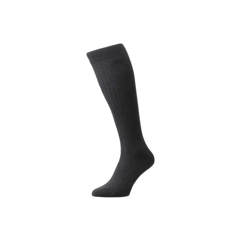 PANTHERELLA Knee-High Socks Men's 1 Pack Dark Gray-0