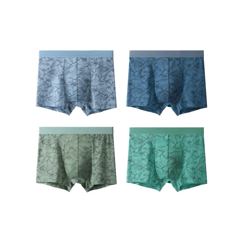 MIIOW Trend Party Series Underpants Men's 4 Pack-4
