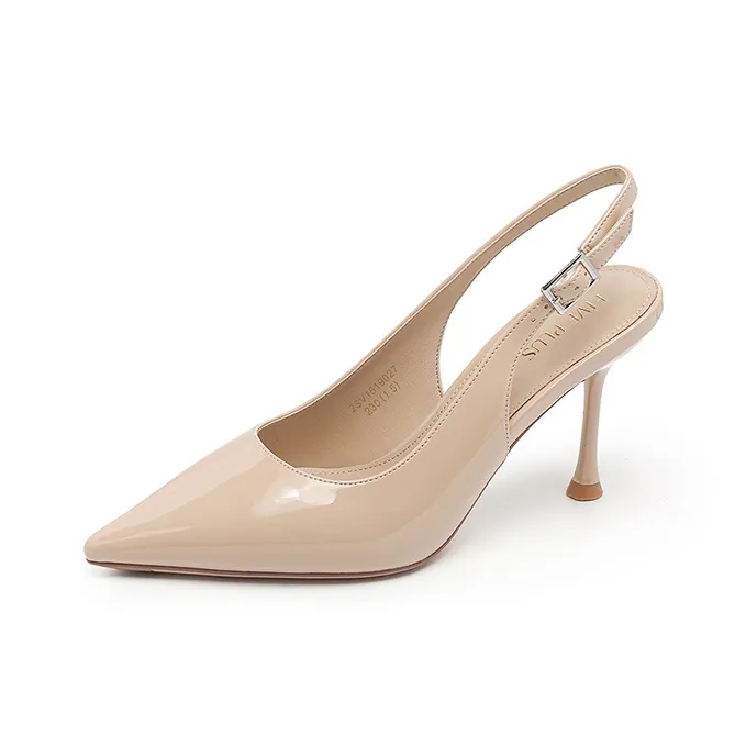 FIVE PLUS Slim Heel High Heels Women's-1
