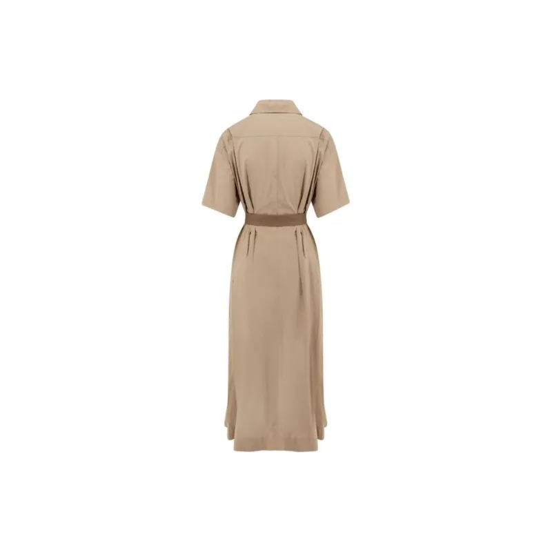 Brunello Cucinelli Belted Midi Dress-1