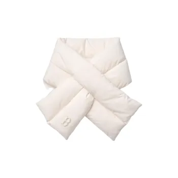 MLB Nylon Knit Scarves Unisex White